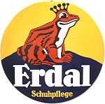  Werbeschild Erdal aus Email - Allgeier Email - Triberg 